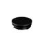 Cover plate, diffuser D 100 H 31 colour: black thumbnail 1