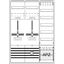 DA37CGL Meter board, Field width: 3, Rows: 57, 1100 mm x 800 mm x 215 mm, Isolated (Class II), IP31 thumbnail 21