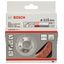 Tungsten carbide grinding head 115 x 22.23 mm; fine, flat thumbnail 2