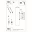 WALL LAMP LAGOS 2 BLACK GU10 2X40W IP20 thumbnail 3