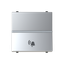 Push-button, NO, SP with bell symbol - 2M - Silver thumbnail 1