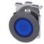 Illuminated pushbutton, 30 mm, round, Metal, matte, blue, front ring for flush  3SU1061-0JB50-0AA0-Z Y11 thumbnail 1