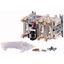 Fuse switch-disconnector, 3 pole, rear mounting, 63 A, NH000/NH00, FS1 thumbnail 1