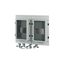 XM2N43W08C-55 Front plate, 2xNZM4, 3p, withdrawable, W=800mm, IP55, grey thumbnail 3