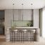 Pendant lamp ARCHE 3P black thumbnail 7