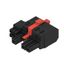 PCB plug-in connector, female plug, 7.62 mm, Number of poles: 3, 180°, PUSH IN with actuator, PUSH IN without actuator, Clamping range, max. : 10 mm², Box thumbnail 4