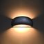 PONTIUS GREY CERAMIC WALL LAMP G9 1X60W IP20 thumbnail 5