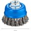 Cup Brush Knotted 75 mm Steel thumbnail 2