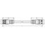 771-9373/166-501 pre-assembled connecting cable; Cca; Socket/open-ended thumbnail 5
