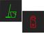 Two-colour foil for LED signal insert, with symbol, A.x/C.x thumbnail 1