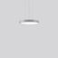 TRIONA round, 64 W, 5850 lm, 830, silver, smart+free Pendant luminaire thumbnail 1