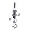ProfiSNAP Fastener 9.5x10.5mm, with slot insert, operation handle 15x1 thumbnail 5