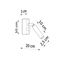 WALL LAMP EYETECH 1 WHITE G9 1X40W IP20 thumbnail 7