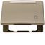 Interm. ring hinged cover, flat, lab. field, arsys, light bronze matt, thumbnail 1