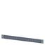 SIVACON, Universal holder for 19 components, f. cable channel, DIN, C rail, 1 HU, zinc-plated thumbnail 1