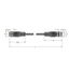 Actuator and Sensor Cable, PVC Extension Cable   RKS4.4T-5-RSS4.4T/TEL thumbnail 2