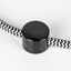 Wall Cord Grip Round Plastic Black thumbnail 1