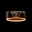 LED Smoky Light Bulb Ghost Line Recessed Donut 195x83 6W 380Lm E27 1900K Dimmable - G12 thumbnail 2