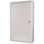 BP-O-800/12-C-W Surface-mount service distribution board with three-point turn-lock, including DIN rails, front plate with 45-mm cutout, W = 800 mm, H = 1260 mm white thumbnail 1