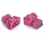 Socket 4-pole Cod. B pink thumbnail 3