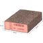 EXPERT Combi S470 Foam Sanding Block, Coarse, 20-pc thumbnail 2