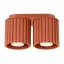 Ceiling lamp AURA 2 red ochra GU10 thumbnail 1