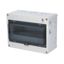 FLATBOX 5910 cabinet, 10TE, 170x220x116mm, transparent plastic door, IP65 thumbnail 2