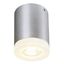 TIGLA ROUND downlight, alu brushed, GU10, max. 50W, with frosted acrylic thumbnail 1