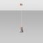 QUBIC HANGING LAMP GREY E27 1X60W IP20 thumbnail 2