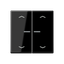 Rocker for push-button 2-gang, lens, arr A102KO5PSW thumbnail 3