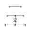 Component terminal block triple-deck with diode 1N4007 gray thumbnail 2