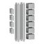 SFN 6G 19in Fixed rack fixing kit thumbnail 2