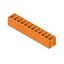 Printed circuit board terminals, 7.50 mm, Number of poles: 12, 180°, Solder pin length (l): 3.5 mm, tinned, orange, PUSH IN without actuator, Box thumbnail 2