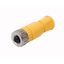 Field-Wireable Connector Female Connector M12 × 1, Straight   BM8151-0/PG9/YE thumbnail 2