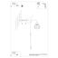 WALL LAMP SUBA BLACK E27 1X15W IP20 thumbnail 10