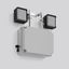 POWERBOX FLOOD, 765, grey Safety stand spotlight, L 395 B 128 H 470, S thumbnail 2
