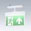 VOYAGER STYLE 150 CON E3 S WH - Escape sign luminaire thumbnail 1