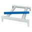 XTSZFBA-W600 Top frame with design strip, W=600mm, grey thumbnail 3