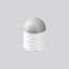 Replacement glass, moulded glass D 169 H 248 colour: silver thumbnail 2