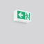 RECHTECK, 3 W, white, on/off Wall luminaires, L 250 B 90 H 140, CBS, e thumbnail 2
