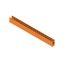 PCB plug-in connector, male header, open side, THT solder connection, 5.00 mm, Number of poles: 22, 180°, Solder pin length (l): 3.2 mm, tinned, orange, Box thumbnail 2