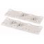 AP-45 Blanking plate for 45 MM cut-outs, lockable, 2 x 10 SU, white thumbnail 1