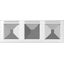 3-gang frame AS5830BFINAWW thumbnail 3