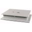 XTSZPTAPA-W800-ARCON Wire mesh frame / mesh IP42 for roof plate, ventilated B=800mm thumbnail 1