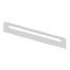Slotted font plate 5G4 sheet steel for wiring ducts, 53MW thumbnail 2