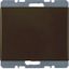 Blind plug centre plate, arsys, brown glossy thumbnail 3
