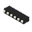 Printed circuit board terminals, 7.50 mm, Number of poles: 6, 90°, Solder pin length (l): 3.5 mm, black, PUSH IN with actuator, Clamping range, max. : 1.5 mm², Tube thumbnail 2