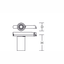 DEECOS S mini track-in, 22 W, 2250 lm, 940, silver, on/off Surface mou thumbnail 4