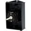 T0-2-1/I1/SVB-SW Main switch, T0, 20 A, surface mounting, 2 contact unit(s), 3 pole, STOP function, With black rotary handle and locking ring, Lockable in the 0 (Off) thumbnail 49