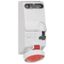 Locked socket P17 IP66 63A - 380V~ to 415V~ - 3P+E thumbnail 2